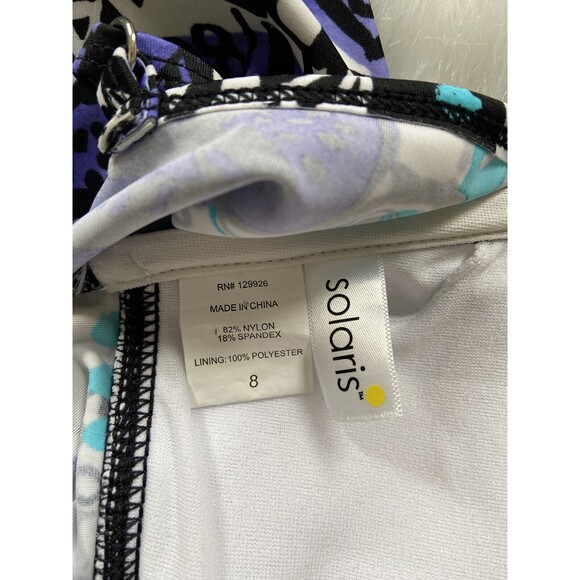Solaris Tankini Swimsuit Womens Size S Top - Picture 6 of 6